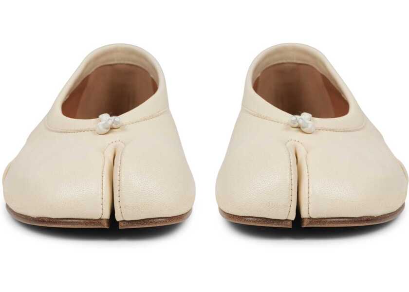 Balerini Maison Margiela Tabi Dancer IVORY Femei (BM 19748426) 3