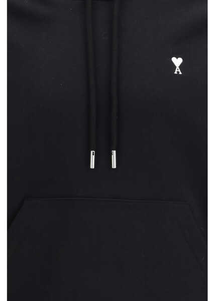 Bluze de trening AMI Paris Ami de Coeur cotton Hoodie NOIR/BLANC CREME Barbati (BM 19748507) 3