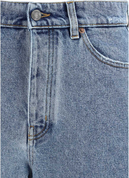 Blugi Chloe Tapered Jeans in cotton denim TIGER LILY BLUE Femei (BM 19748531) 3