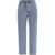 Chloe Tapered Jeans in cotton denim TIGER LILY BLUE
