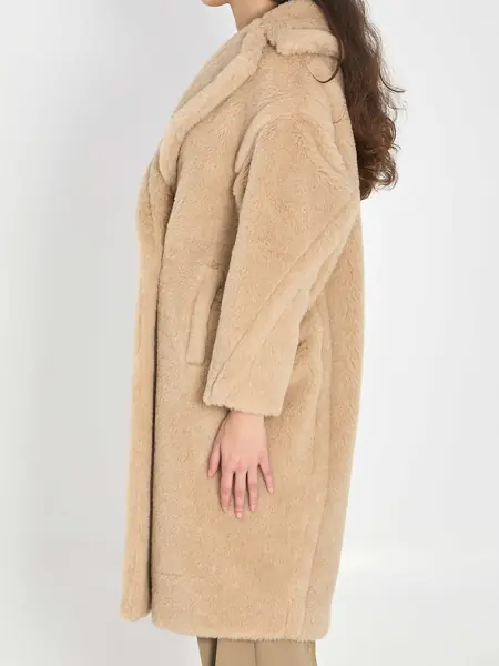 Paltoane Max Mara Tedgirl Coat BEIGE Femei (BM 19748582) 3