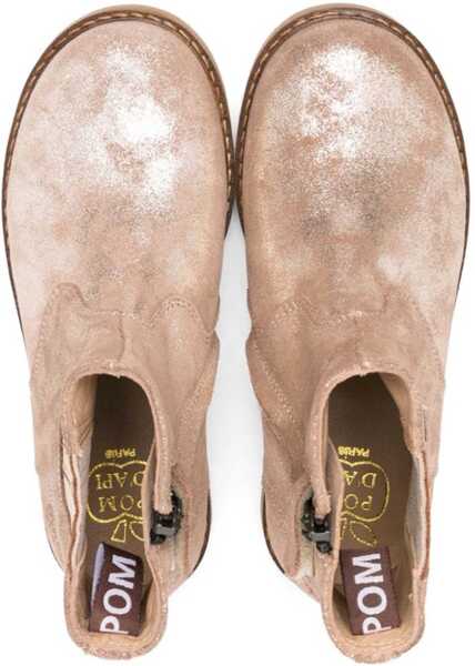 Cizme de iarna POM DAPI Trip Jodzip Boots GOLD Fete (BM 19748687) 2