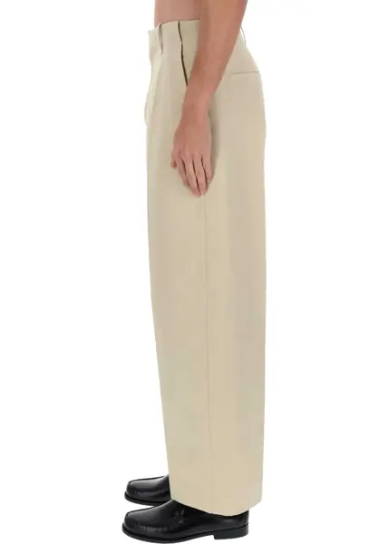 Pantaloni casual JACQUEMUS Pants Pastro BEIGE Barbati (BM 19748696) 4