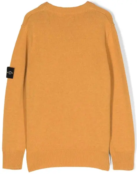 Pulovere casual Stone Island Pull Roll BROWN Baieti (BM 19748711) 2