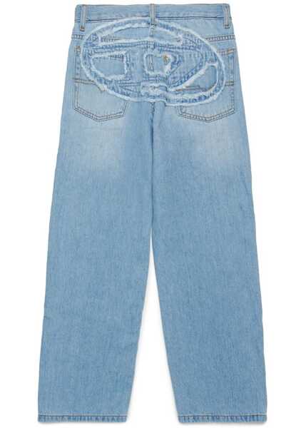 Pantaloni casual Diesel Logo Pants DENIM Baieti (BM 19748717) 2