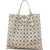 BAO BAO ISSEY MIYAKE "Prism Bi-Color" Tote Bag BEIGE