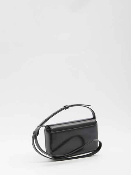 Genti tip postas JACQUEMUS Curvo Crossbody Bag BLACK Femei (BM 19748792) 2
