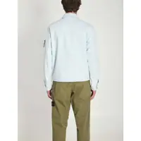 Geci Stone Island pentru Barbati - Bomber jacket Stone Island Ultra-Bleached Denim Jacket LIGHT BLUE Barbati (BM 19748804) - B-mall.ro