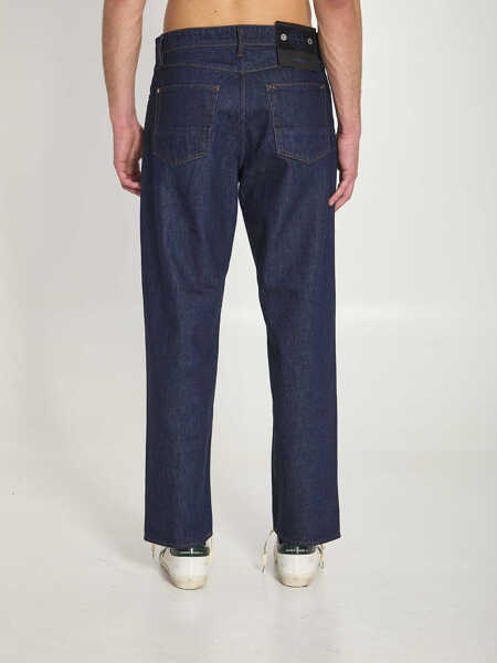 Blugi Stone Island Loose Denim Pants BLUE Barbati (BM 19748810) 4