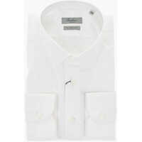 Camasi elegante Cotton Poplin Shirt With Italian Collar Barbati