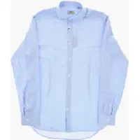 Camasi casual Cc Collection Linen-Blend Shirt With French Collar Barbati