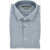 CORNELIANI Cotton And Cashmere Shirt With Italian Collar Blue