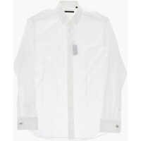 Butoni Code Cotton Poplin Shirt With Cufflinks Barbati