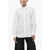 Pinko Cotton Poplin Shirt With Embroidered Logo White