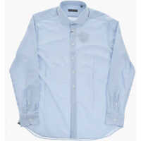 Camasi casual Two-Tone Striped Shirt With French Collar Barbati