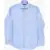 CORNELIANI Herringbone-Pattern Cotton Shirt With Cufflinks Blue