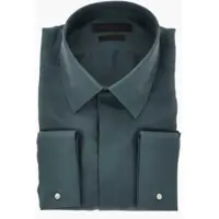 Camasi elegante Code Slim Fit Silk Shirt With Italian Collar Barbati