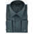 CORNELIANI Code Slim Fit Silk Shirt With Italian Collar Green