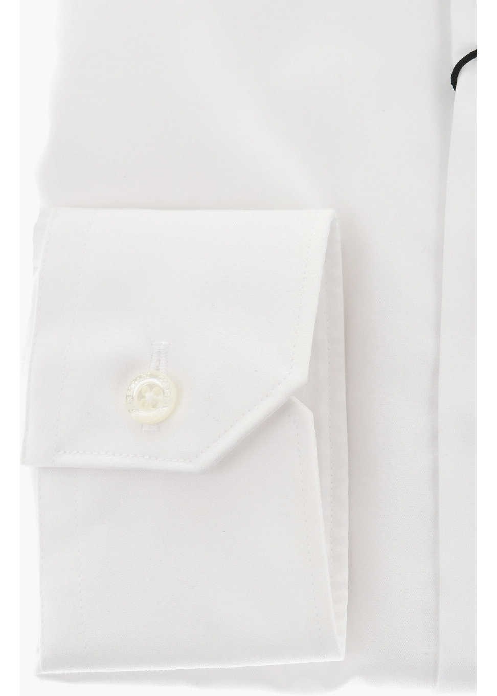 Camasi elegante CORNELIANI Cotton Poplin Shirt With Italian Collar White Barbati (BM 19749032) 3