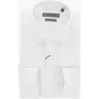 Camasi elegante Cotton Poplin Shirt With Italian Collar Barbati