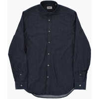 Camasi casual Cc Collection Lightweight Cotton Shirt With French Collar Barbati