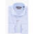 CORNELIANI Wrinkle-Free Cotton Shirt With French Collar Blue