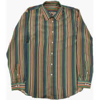 Camasi casual Striped Silk Shirt Circle Barbati