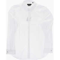 Butoni Code Slim Fit Solid Shirt With Cufflinks Barbati