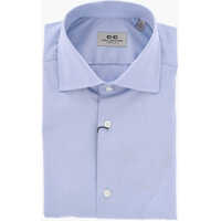 Camasi elegante Cc Collection Cotton Poplin Shirt With French Collar Barbati