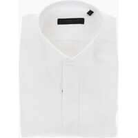 Butoni Code Cotton Poplin Shirt With Cufflinks And Diplomatic Colla Barbati