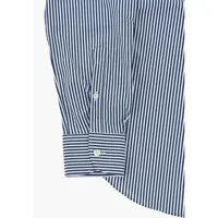 Camasi pentru Barbati pagina 16 - Camasi casual CORNELIANI Striped Stretch Fabric Shirt With French Collar Blue Barbati (BM 19749122) - B-mall.ro