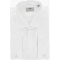 Butoni Cc Collection Solid Shirt With Cufflinks And Concealed Butto Barbati