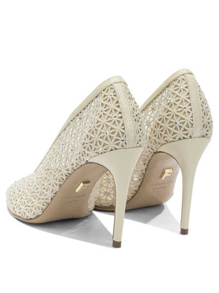 Pantofi cu toc Ferragamo Heeled shoes White Femei (BM 19750806) 4