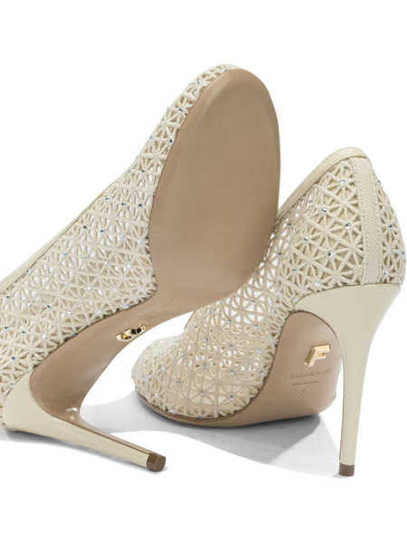 Pantofi cu toc Ferragamo Heeled shoes White Femei (BM 19750806) 5