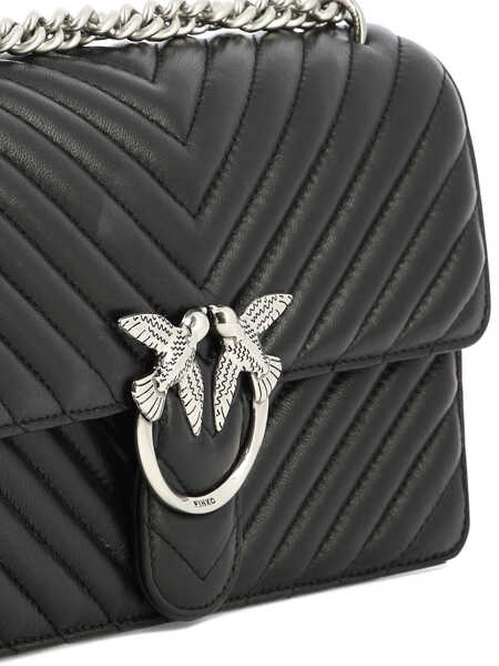 Genti tip postas Pinko Crossbody bags Black Femei (BM 19750827) 4
