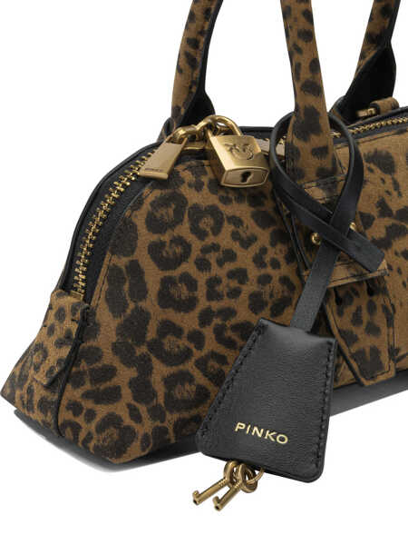 Genti de mana Pinko Handbags Brown Femei (BM 19750833) 4