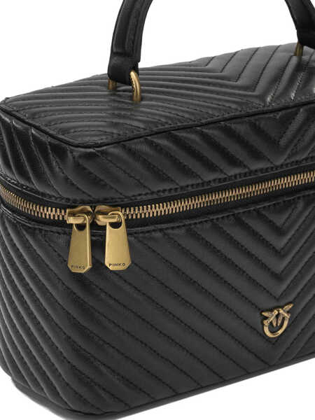 Genti de mana Pinko Handbags Black Femei (BM 19750857) 4