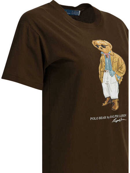 Tricouri Ralph Lauren T-shirts Brown Femei (BM 19750887) 4