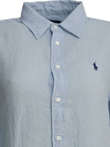 Camasi office Ralph Lauren Shirts Light blue Femei (BM 19750890) 3