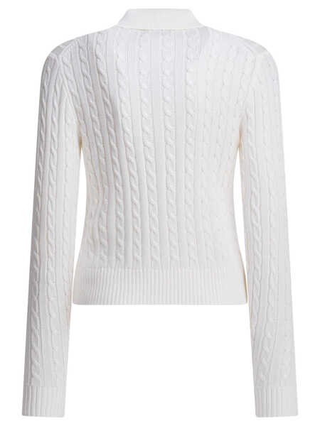 Pulovere casual Ralph Lauren Knitwear White Femei (BM 19750893) 2