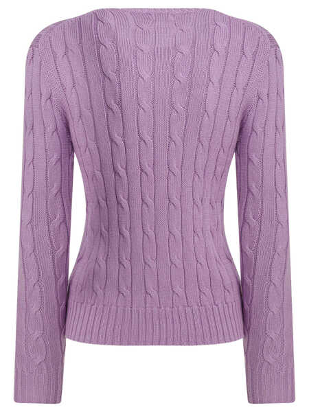 Pulovere casual Ralph Lauren Knitwear Purple Femei (BM 19750896) 2