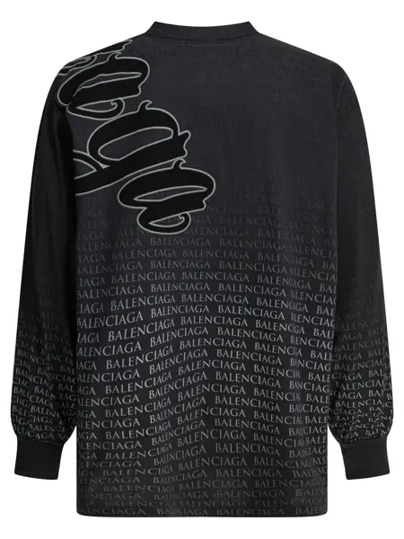 Tricouri Balenciaga T-shirts Black Barbati (BM 19750920) 2