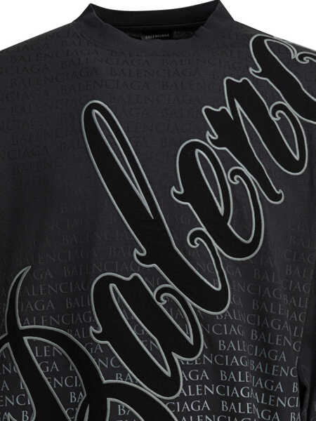 Tricouri Balenciaga T-shirts Black Barbati (BM 19750920) 3