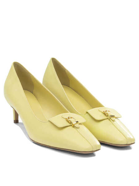 Pantofi cu toc Khaite Heeled shoes Yellow Femei (BM 19750977) 2