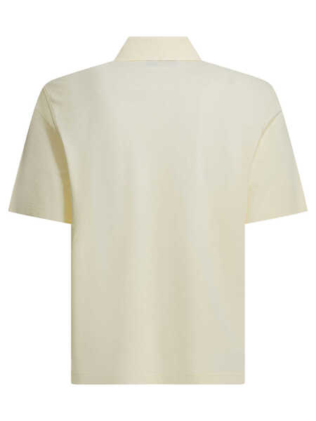 Tricouri Polo AMI Paris Polo shirts White Barbati (BM 19751037) 2