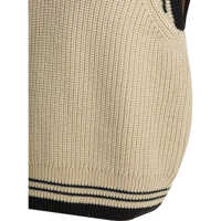 Pulovere pentru Barbati - Pulovere casual AMI Paris Knitwear White Barbati (BM 19751040) - B-mall.ro