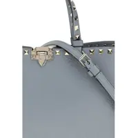Genti de umar Dama - Genti de umar Valentino Garavani Rockstud small Tote Bag STONE GREY Femei (BM 19751150) - B-mall.ro
