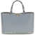Valentino Garavani Rockstud small Tote Bag STONE GREY