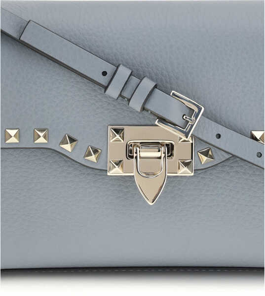 Genti de umar Valentino Garavani Small Rockstud Shoulder Bag STONE GREY Femei (BM 19751156) 4