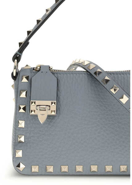 Genti de umar Valentino Garavani Rockstud Shoulder Bag STONE GREY Femei (BM 19751168) 4